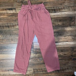 Pink and White Dress Pants💗